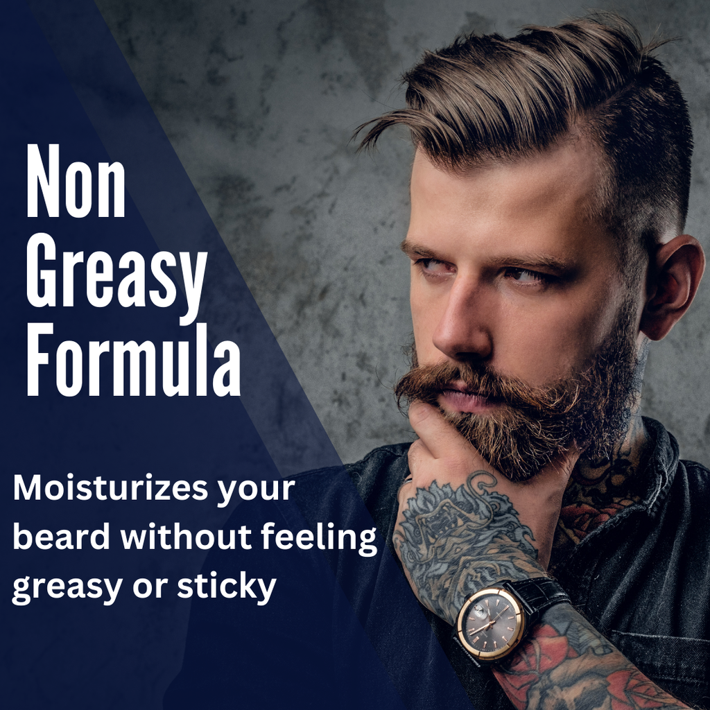GBS BEARD OIL WITH JOJOBA + GRAPESEED OIL