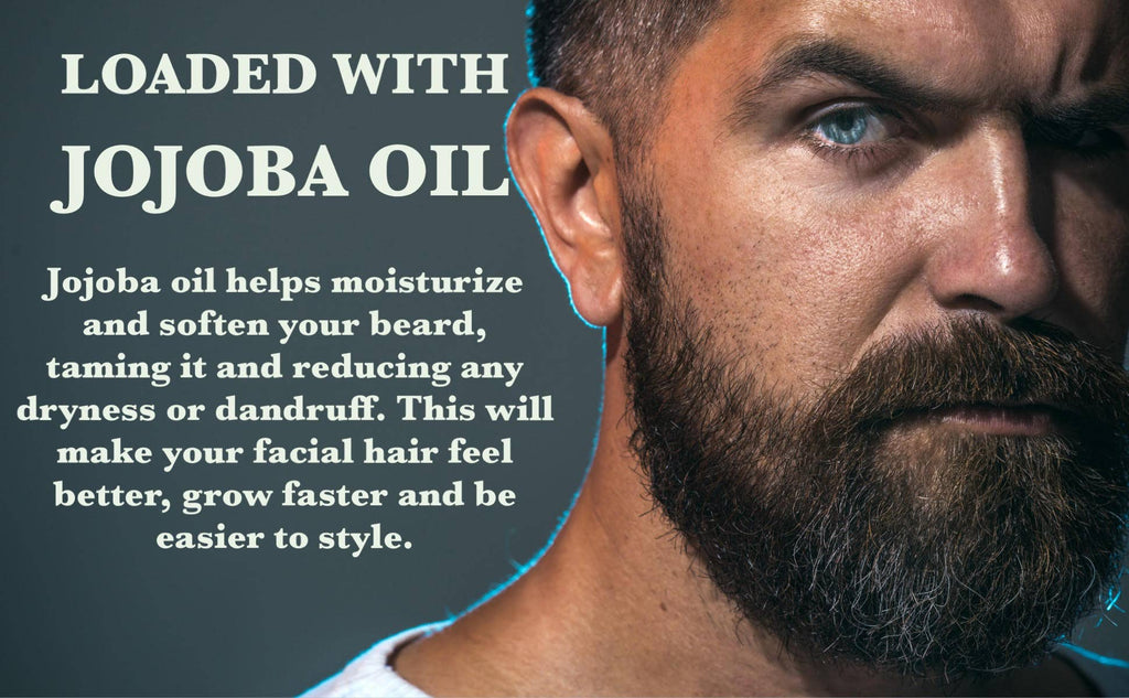GBS BEARD OIL WITH JOJOBA + GRAPESEED OIL